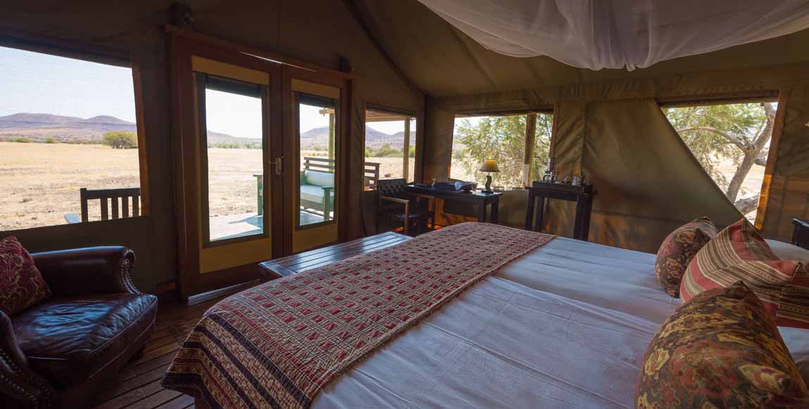 Desert Rhino Camp - Chambre
