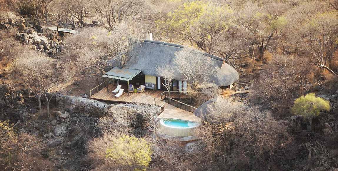 Little Ongava (Parc national d'Etosha) - Vue Aérienne