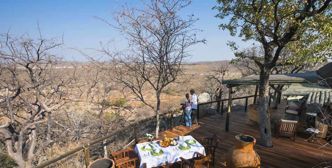 Little Ongava (Parc national d'Etosha) - Terrasse