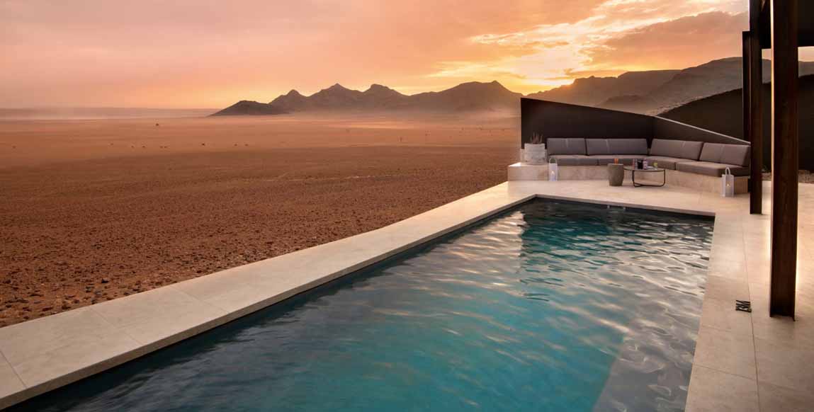 AndBeyond Sossusvlei Desert Lodge (Désert du Namib) - Piscine