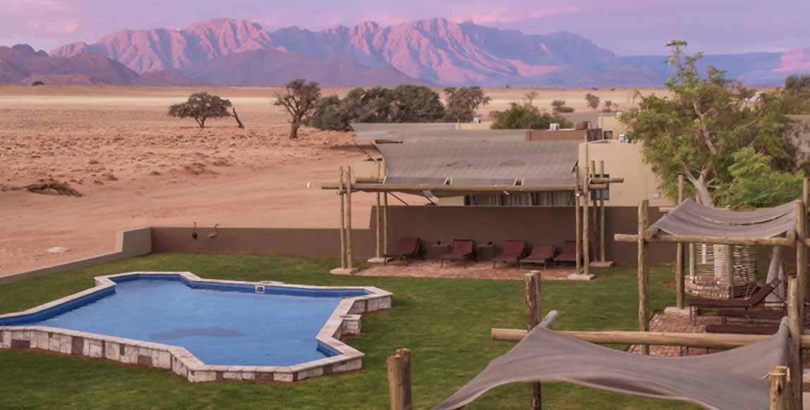 Sossusvlei Lodge (Désert du Namib) - piscine