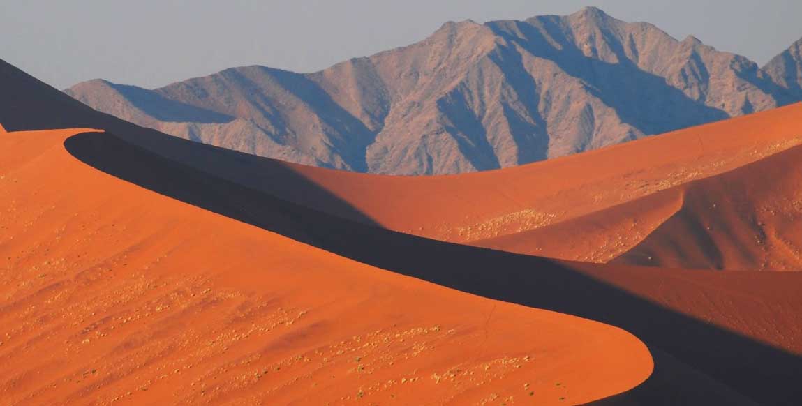 Dunes dans le désert du Namib