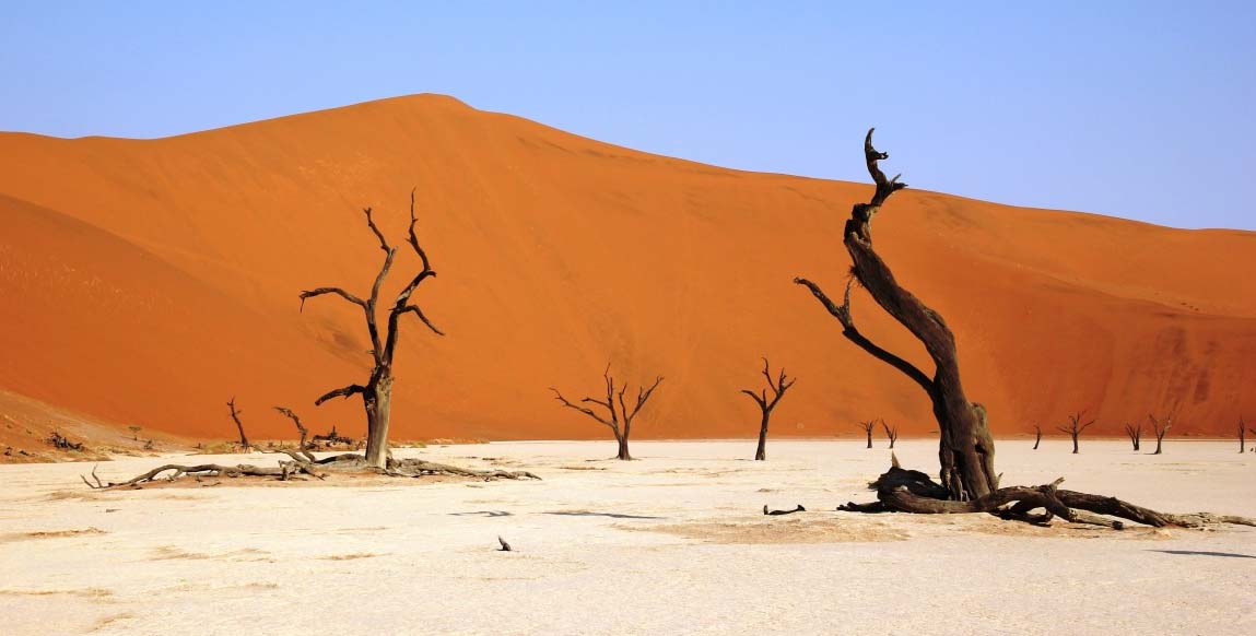 Paysages du désert du Namib