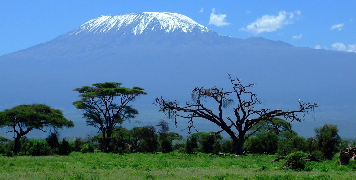 Vue sur le Kilimandjaro